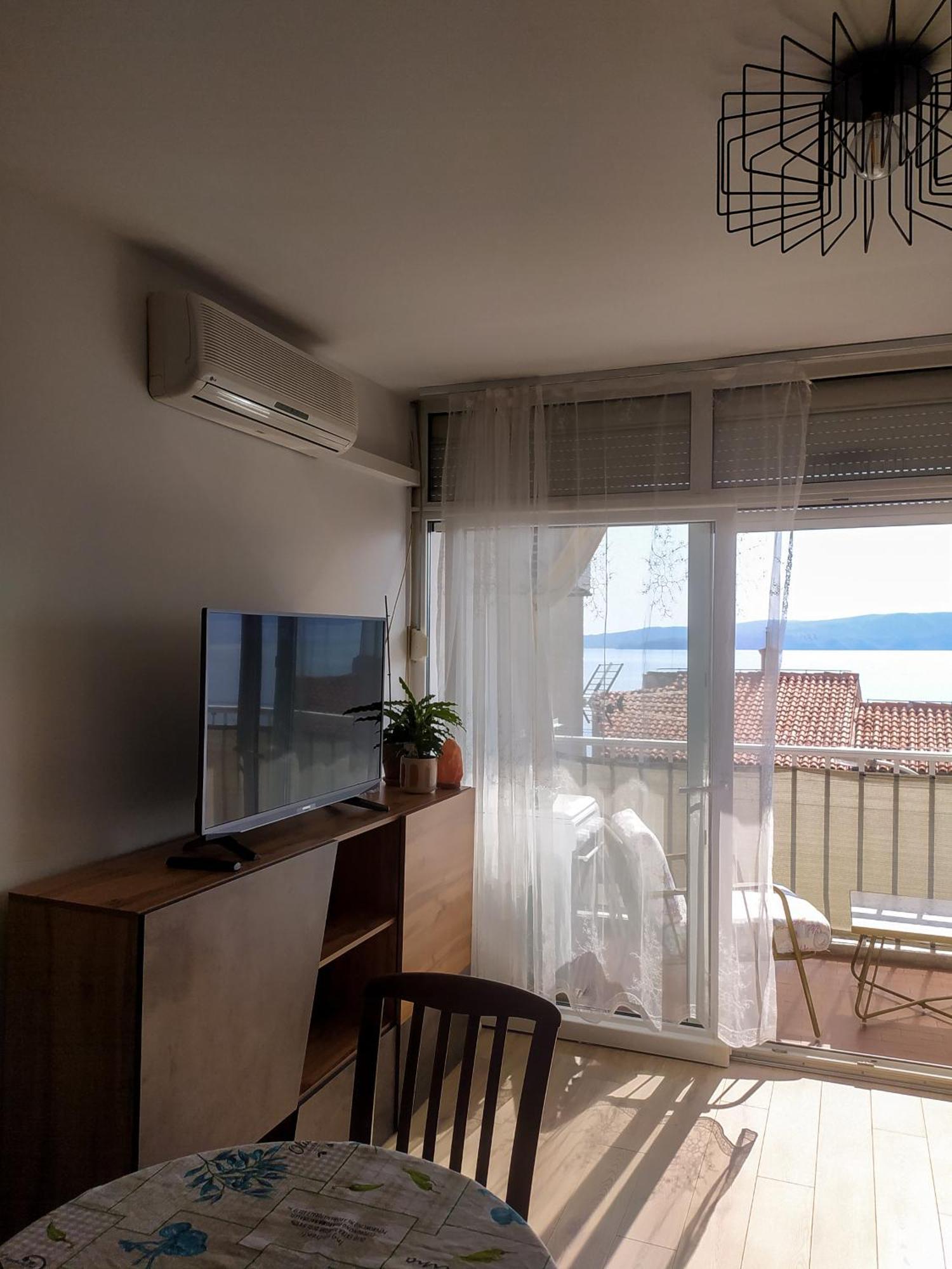 Novouredeni Stan S Balkonom I Pogledom Na More Senj  Esterno foto