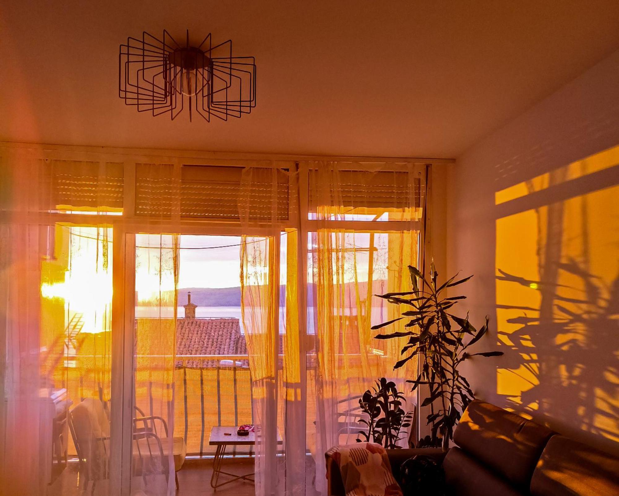 Novouredeni Stan S Balkonom I Pogledom Na More Senj  Esterno foto