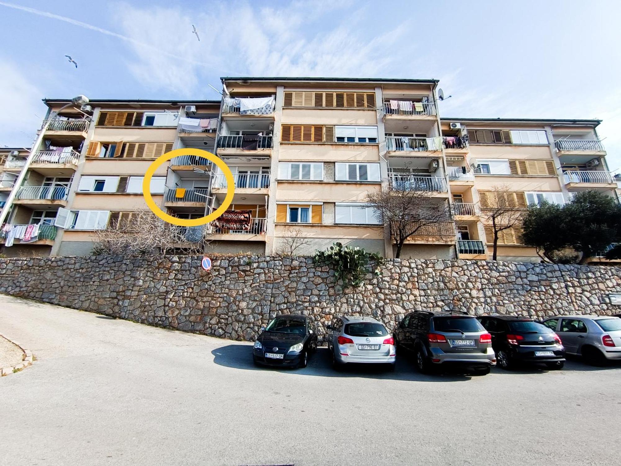Novouredeni Stan S Balkonom I Pogledom Na More Senj  Esterno foto